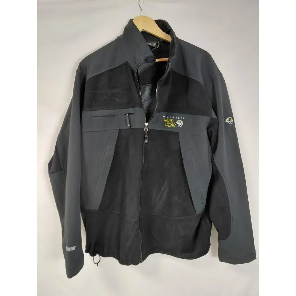Mountain Hardwear Gray Colorblock Lightweight Jacket Men Size XL